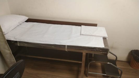 ملاية سرير كشف قطن